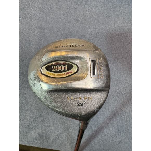 Vintage Wilson Leather Golf Bag with NWG XD 5 Gulf clubs, and a couple extra. - Picture 4 of 16